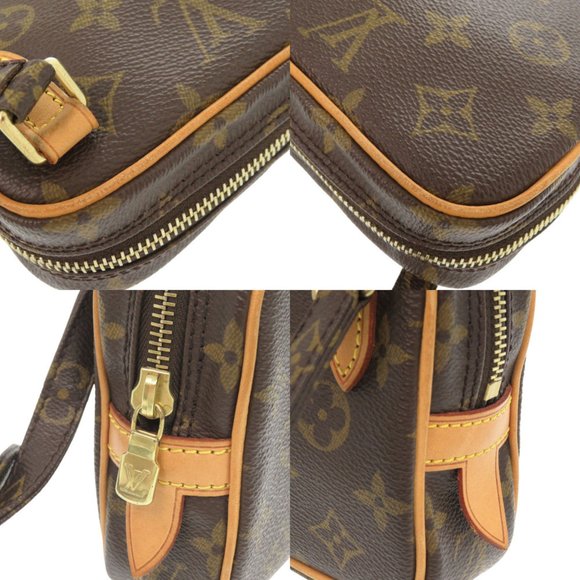LOUIS VUITTON Brown Monogram Shoulder Bag - Picture 10 of 10